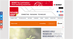 Desktop Screenshot of packagingeurope.com